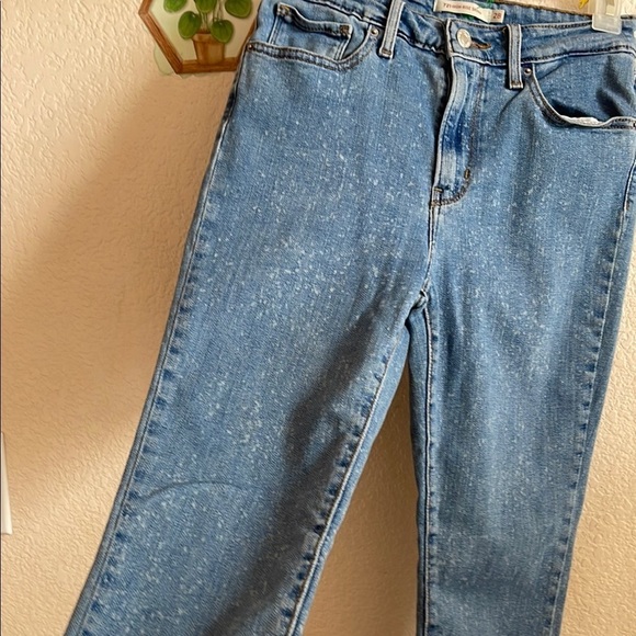 Levi's Blue High Rise Jeans Slim Fit - Picture 3 of 11